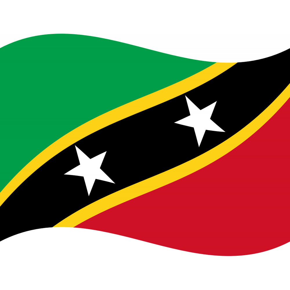 Saint Kitts And Nevis Flag Transparent Picture