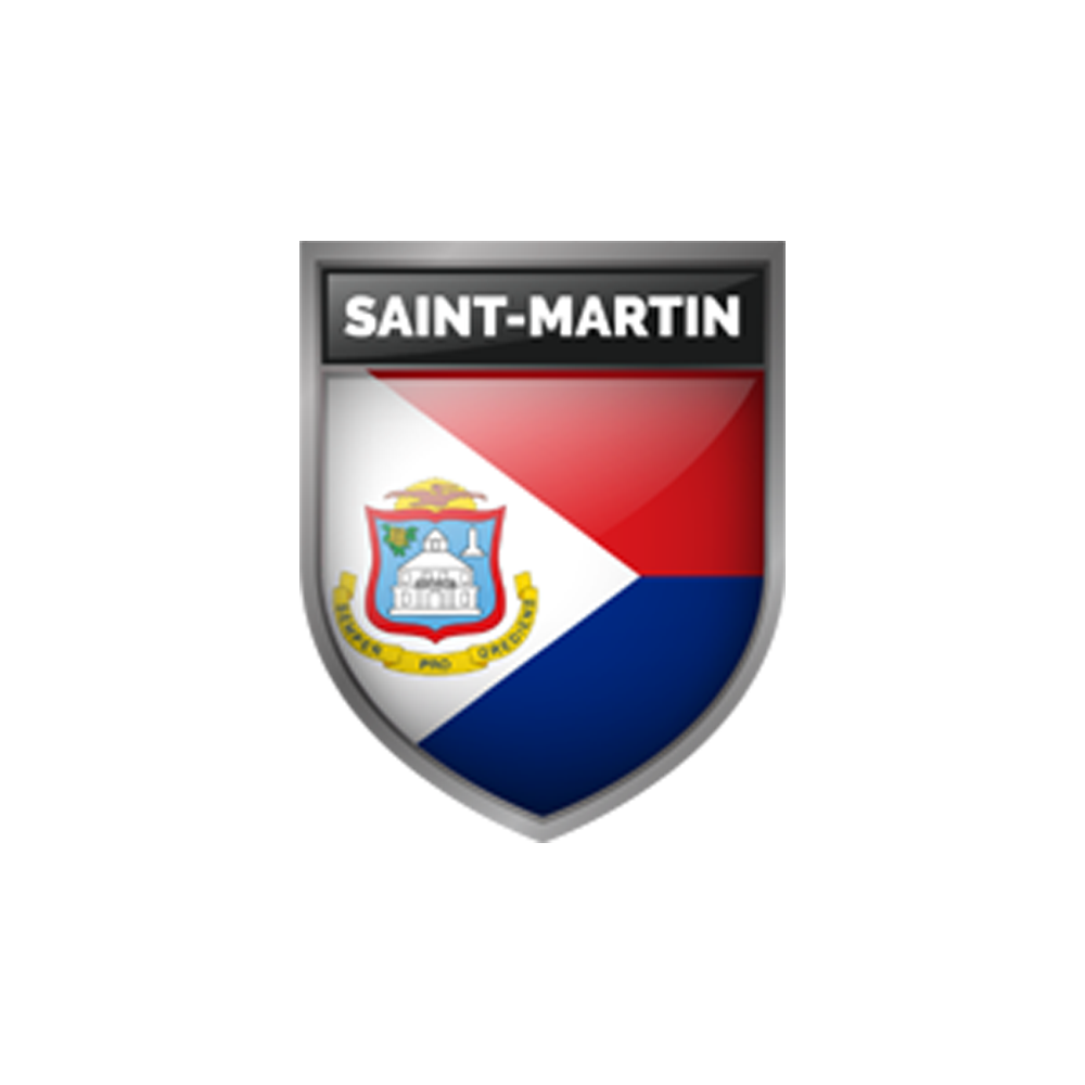 Saint Martin Flag Transparent Image