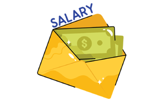 Salary Sticker PNG