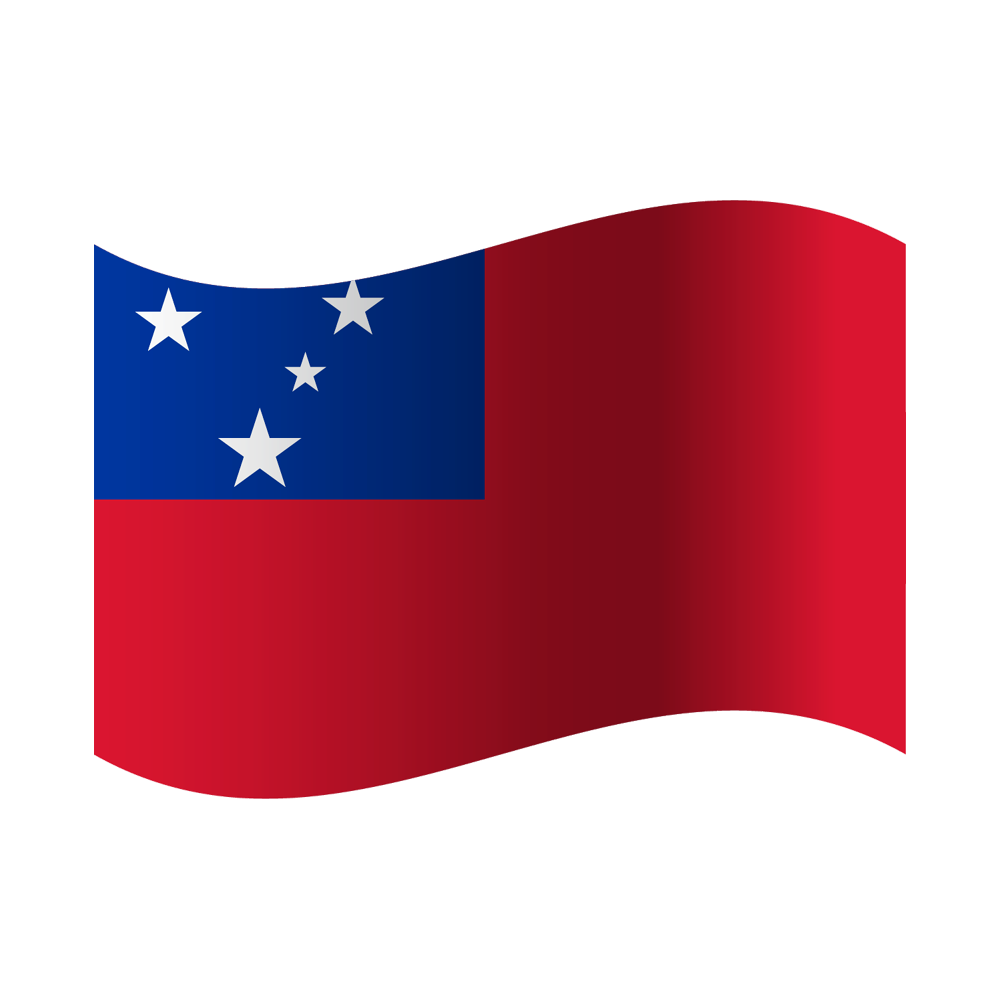 Samoa Flag Transparent Photo