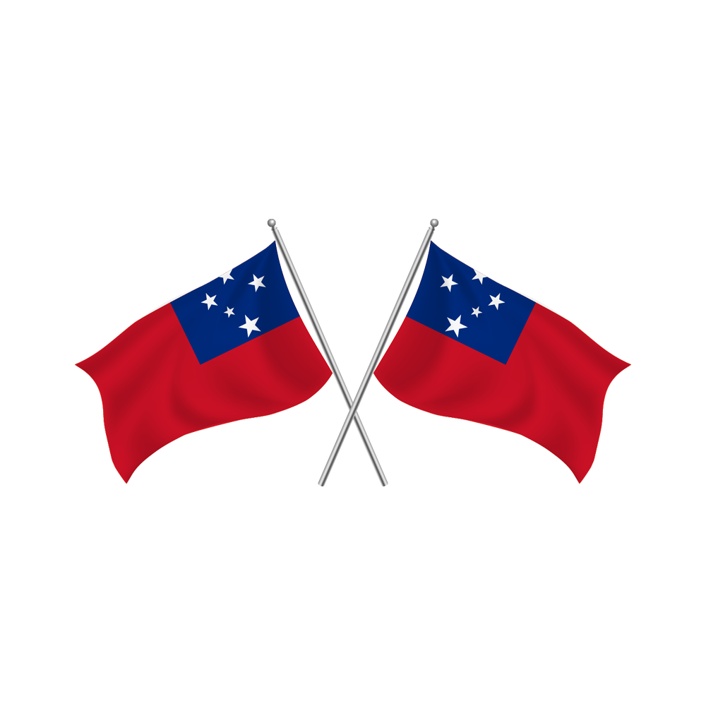 Samoa Flag Transparent Picture