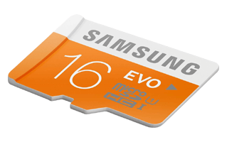 Samsung Evo Plus Memory Card PNG
