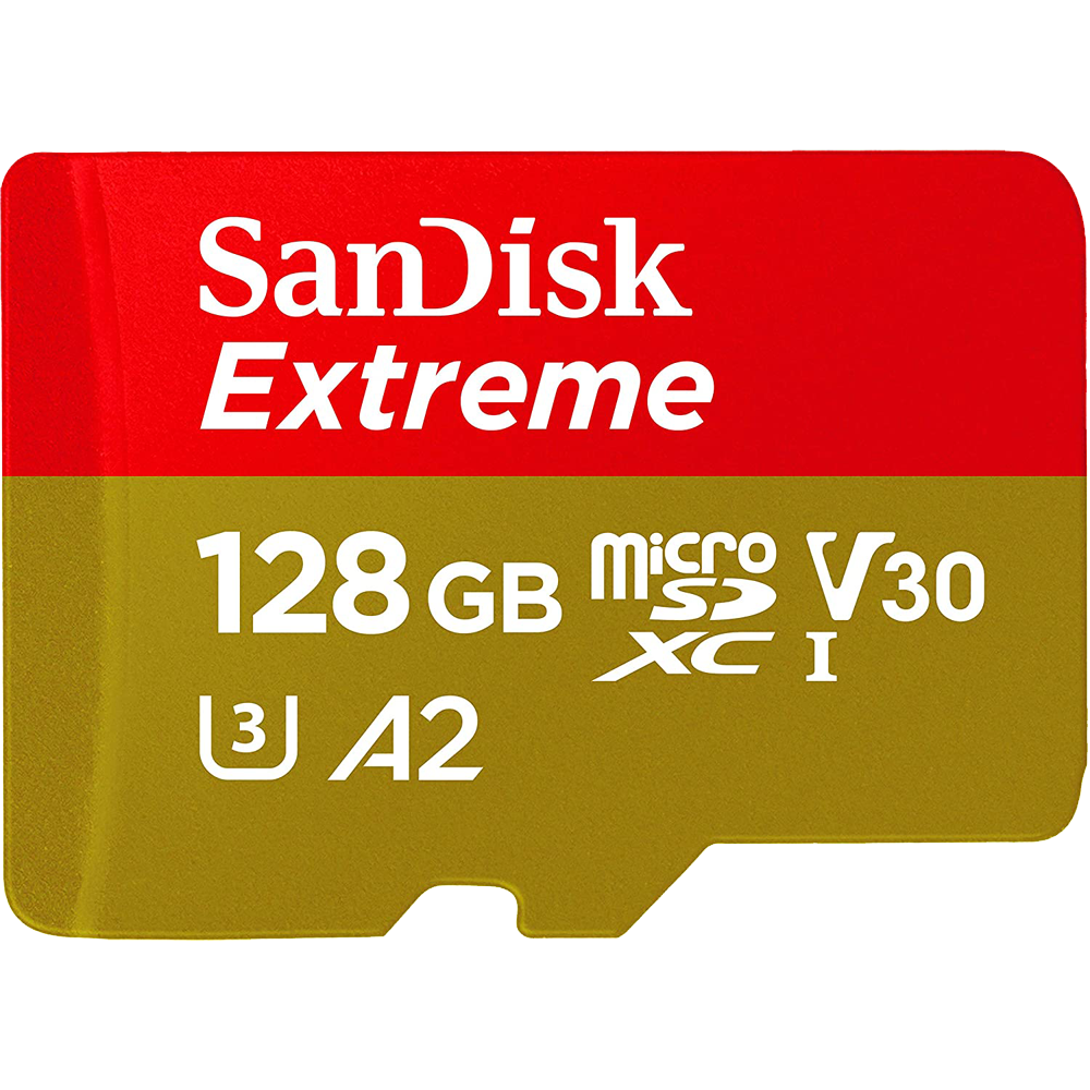 SanDisk Extreme Memory Card Transparent Gallery