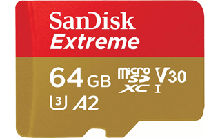SanDisk Extreme Memory Card PNG