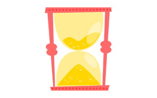 Sandglass Free Sticker PNG