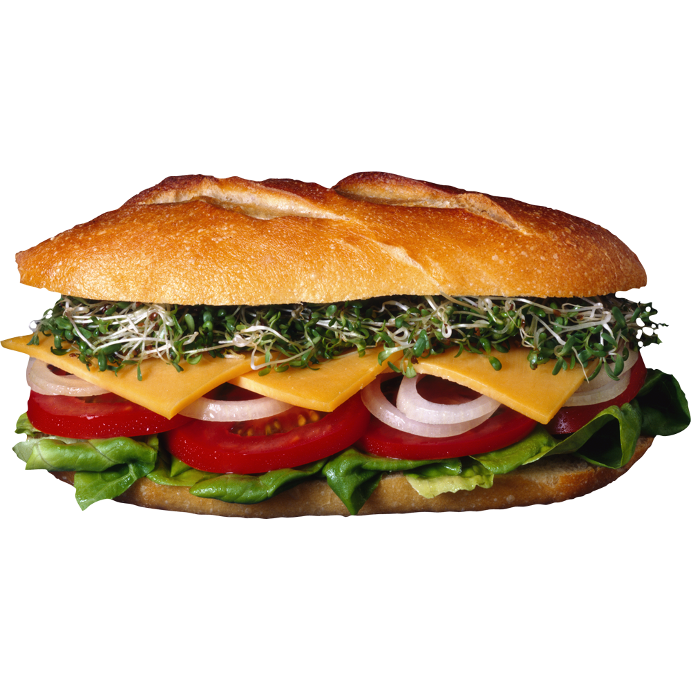 Sandwich Transparent Image