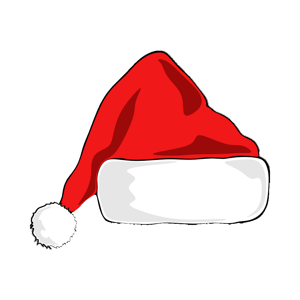Santa Hat Free Sticker Transparent Image