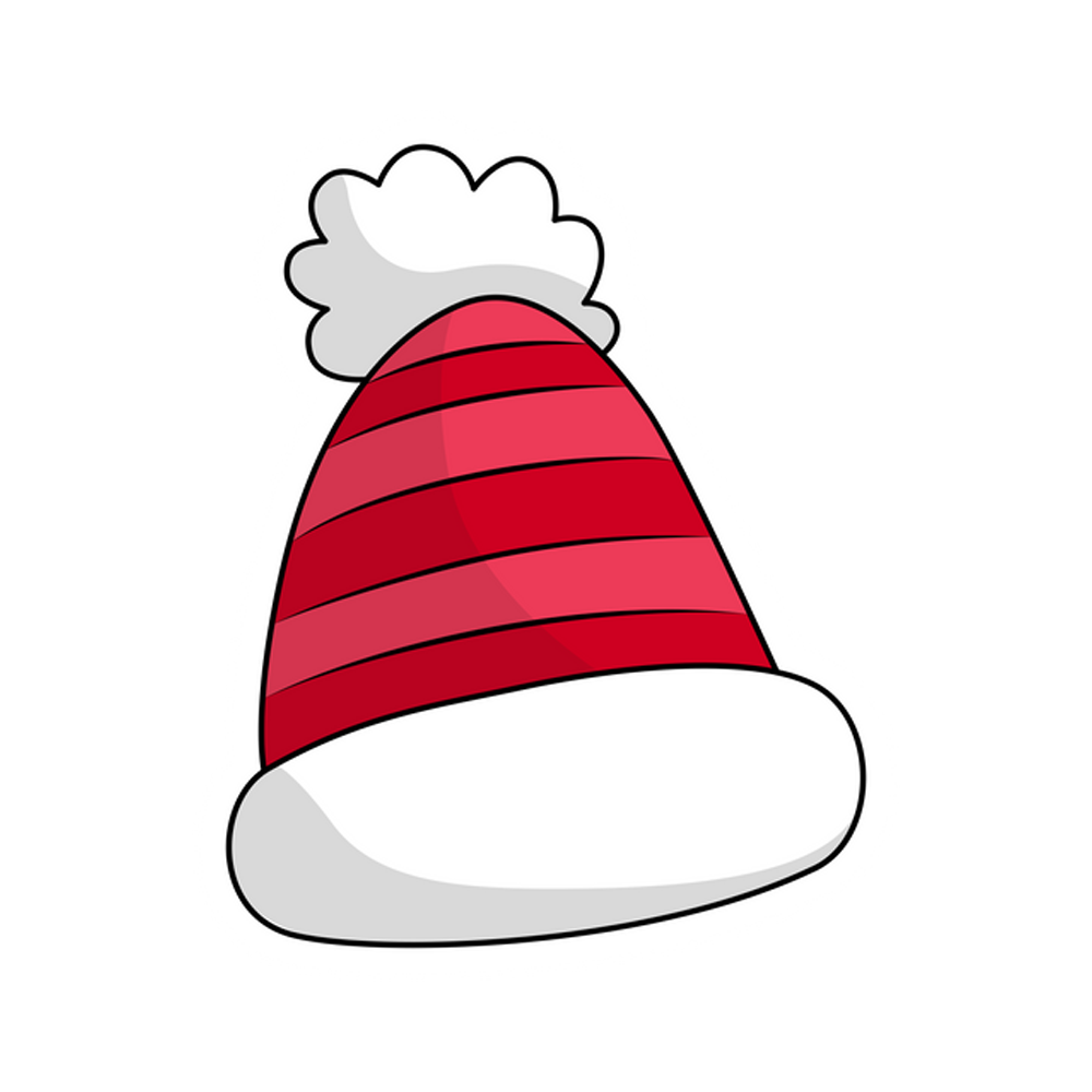 Santa Hat Free Sticker Transparent Picture
