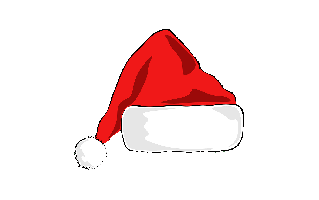 Santa Hat Free Sticker PNG