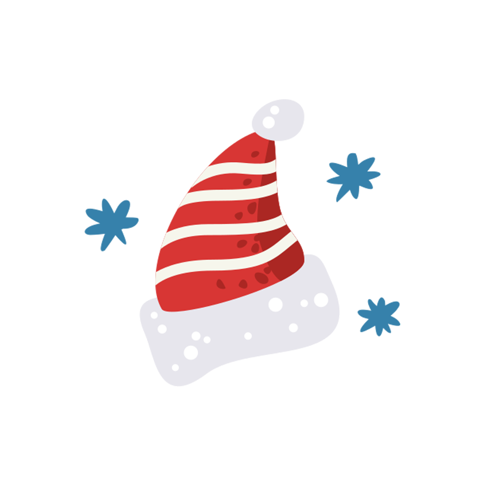Santa Hat Sticker Transparent Gallery