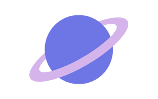 Saturn Sticker PNG