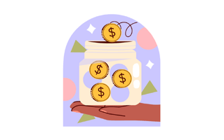 Save Money Sticker PNG