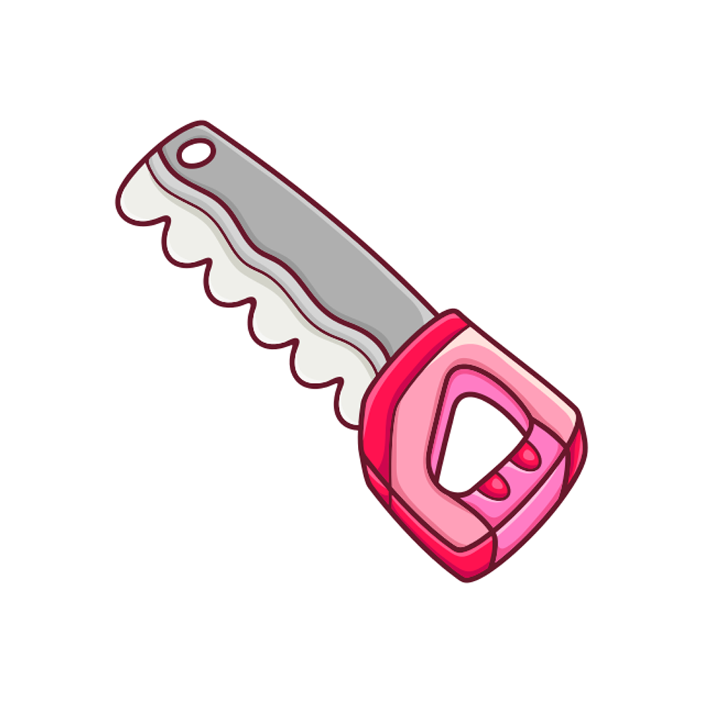 Saw Free Sticker Transparent Picture