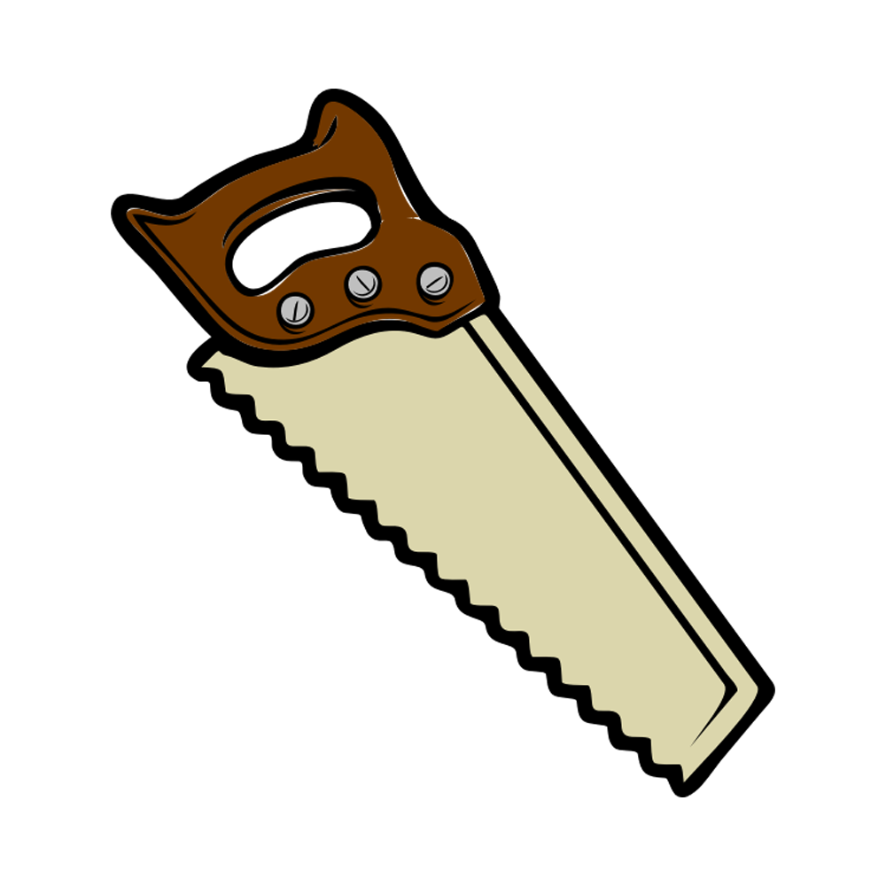 Saw Free Sticker Transparent Gallery