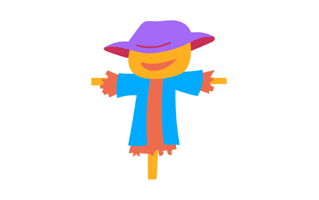 Scarecrow Sticker PNG