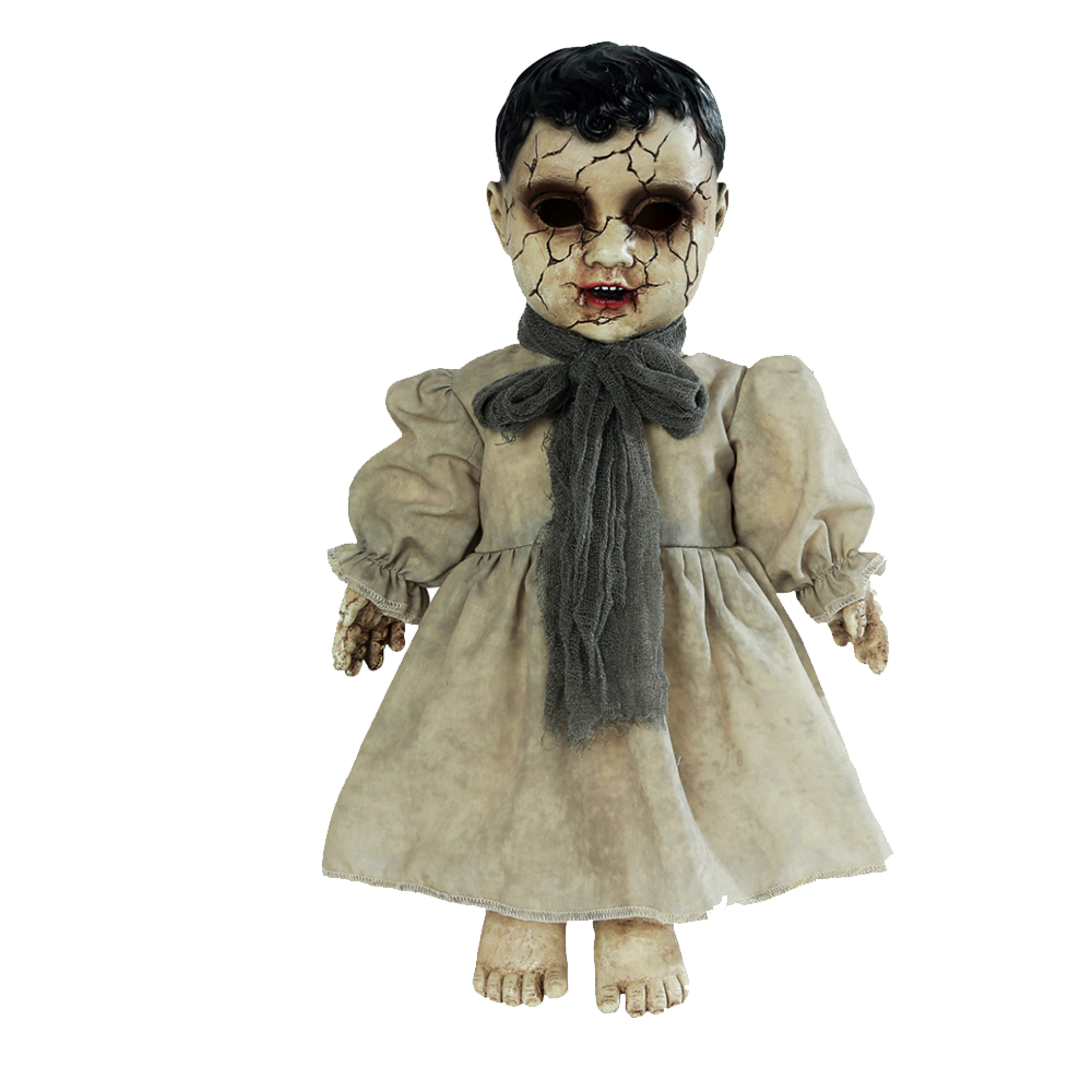 Scary Halloween Doll Transparent Photo