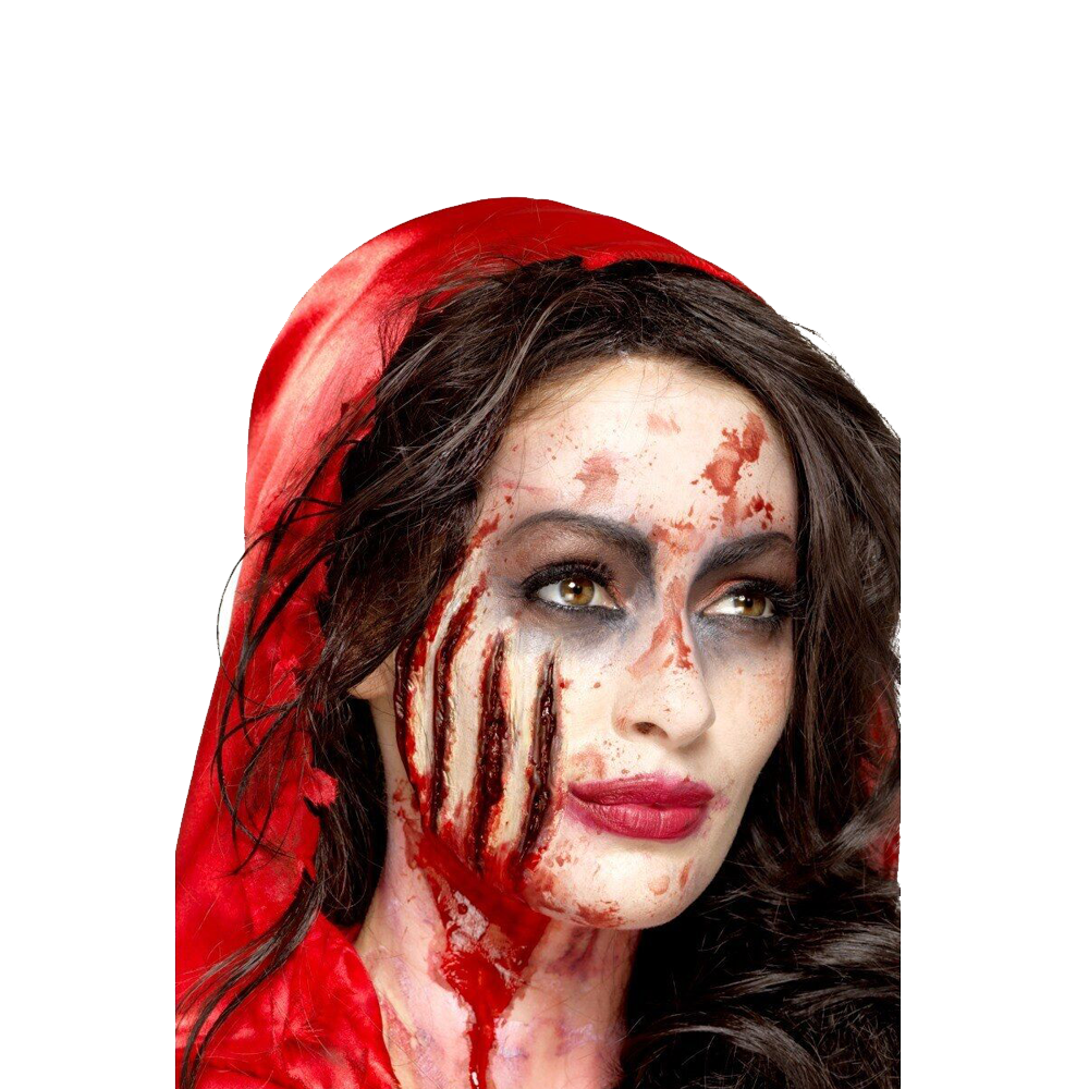 Scary Halloween Makeup  Transparent Clipart