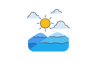 Scenery Free Sticker PNG