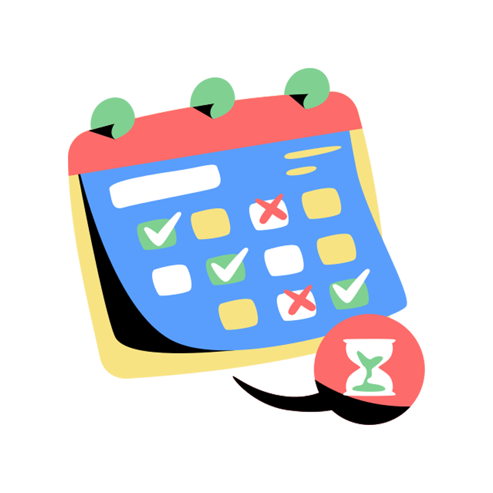 Schedule Free Sticker Transparent Image