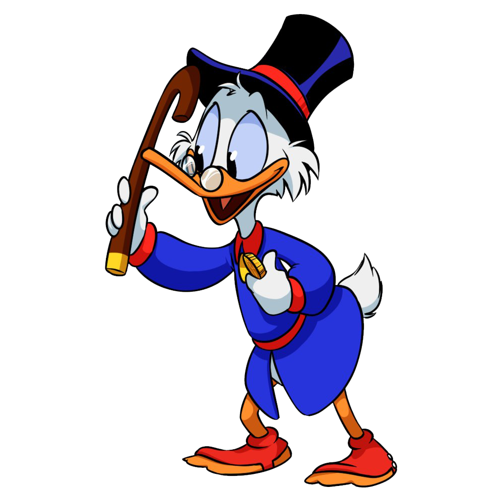 Scrooge Mcduck Transparent Clipart