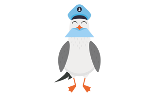 Seagull Stickers PNG