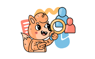 Searching Sticker PNG