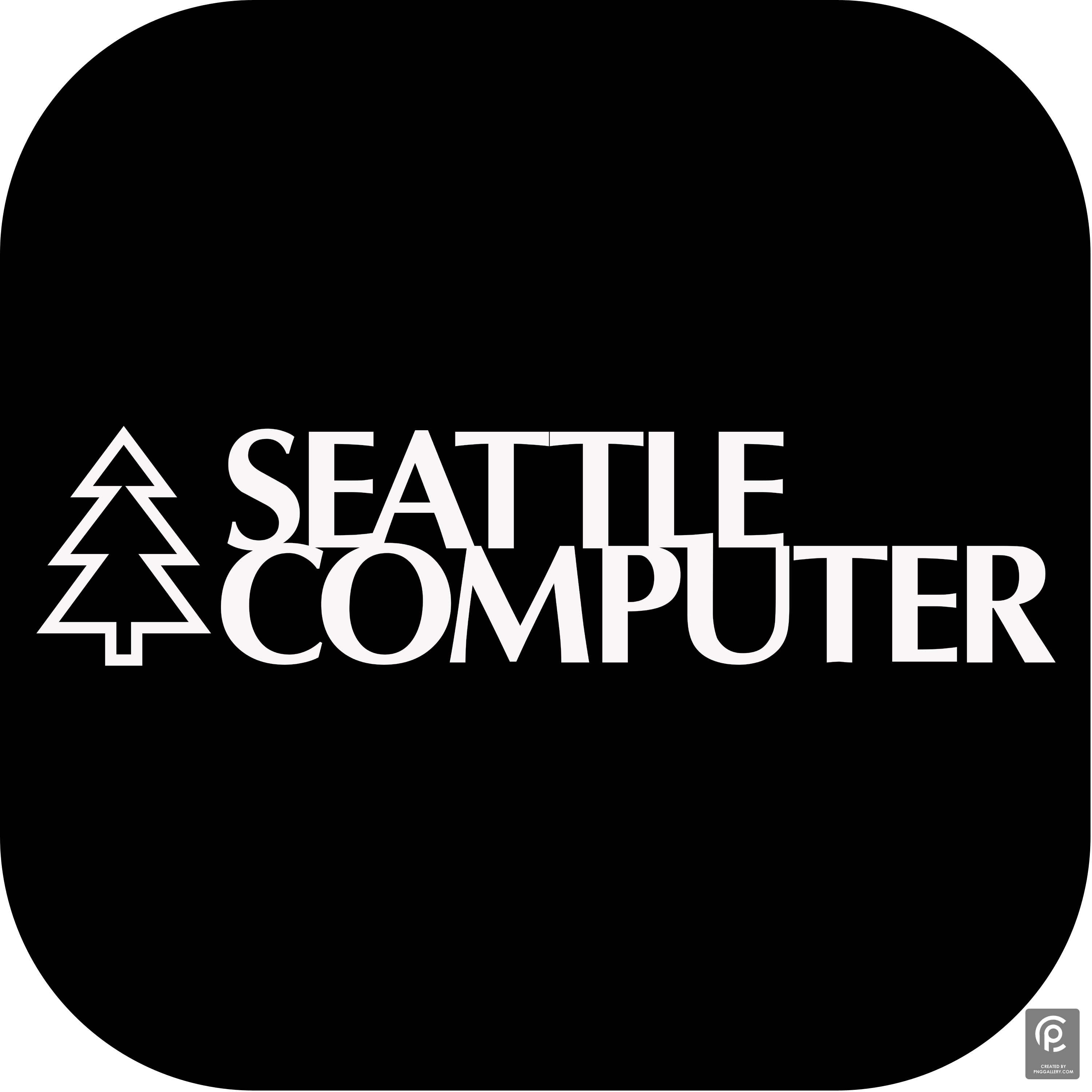 Seattle Computer Products Logo Transparent Clipart