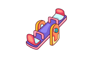 Seesaw Sticker PNG