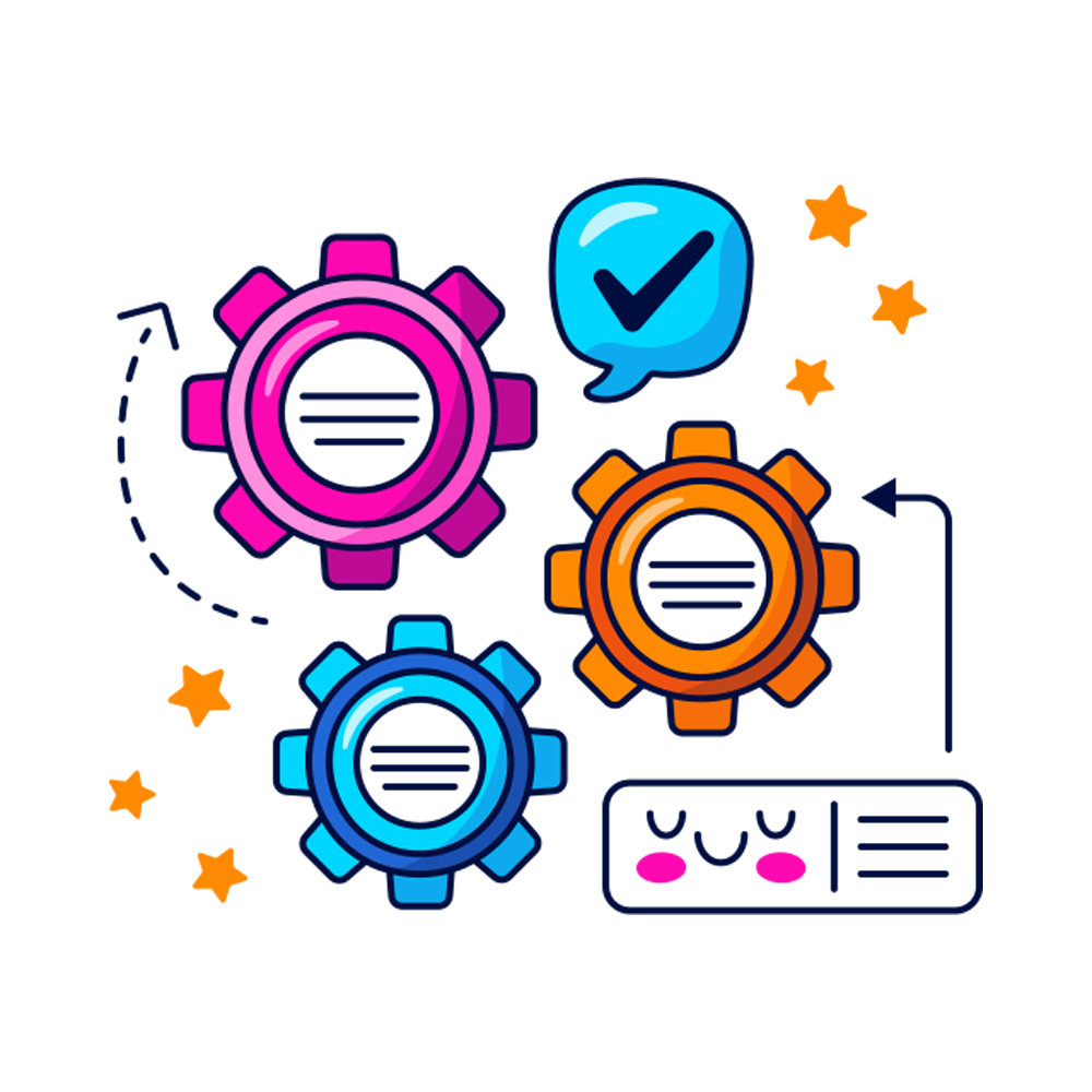 Setting Sticker Transparent Image