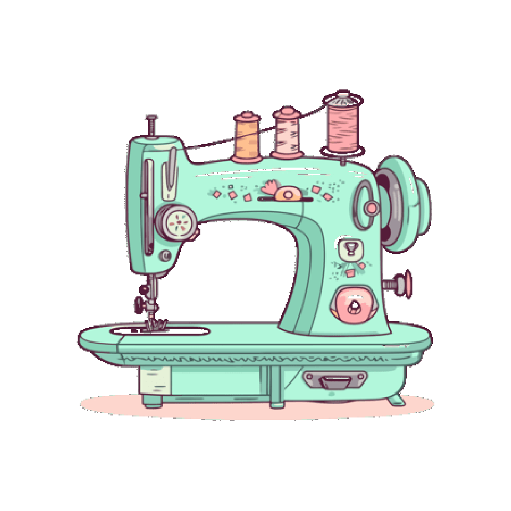 Sewing Free Sticker Transparent Clipart
