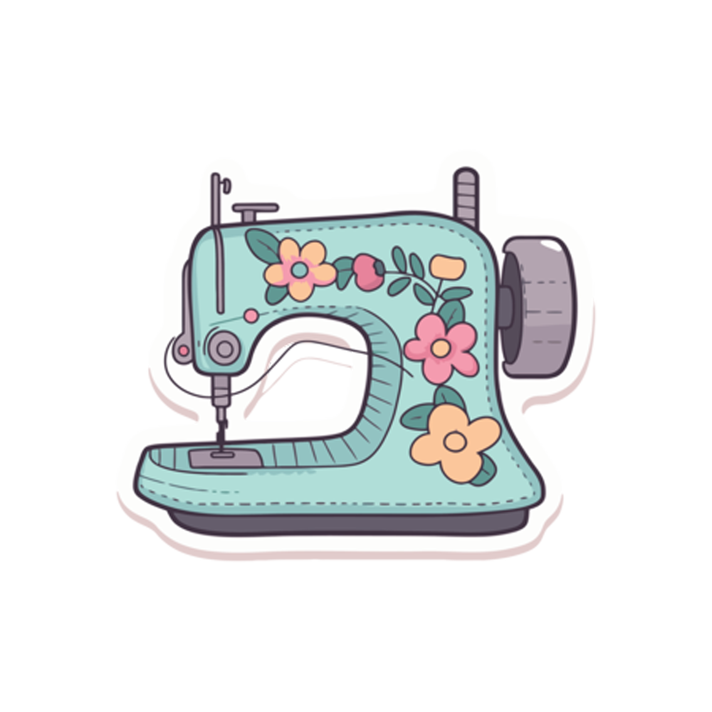 Sewing Free Sticker Transparent Gallery