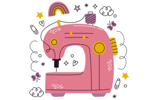 Sewing Machine Free Sticker PNG