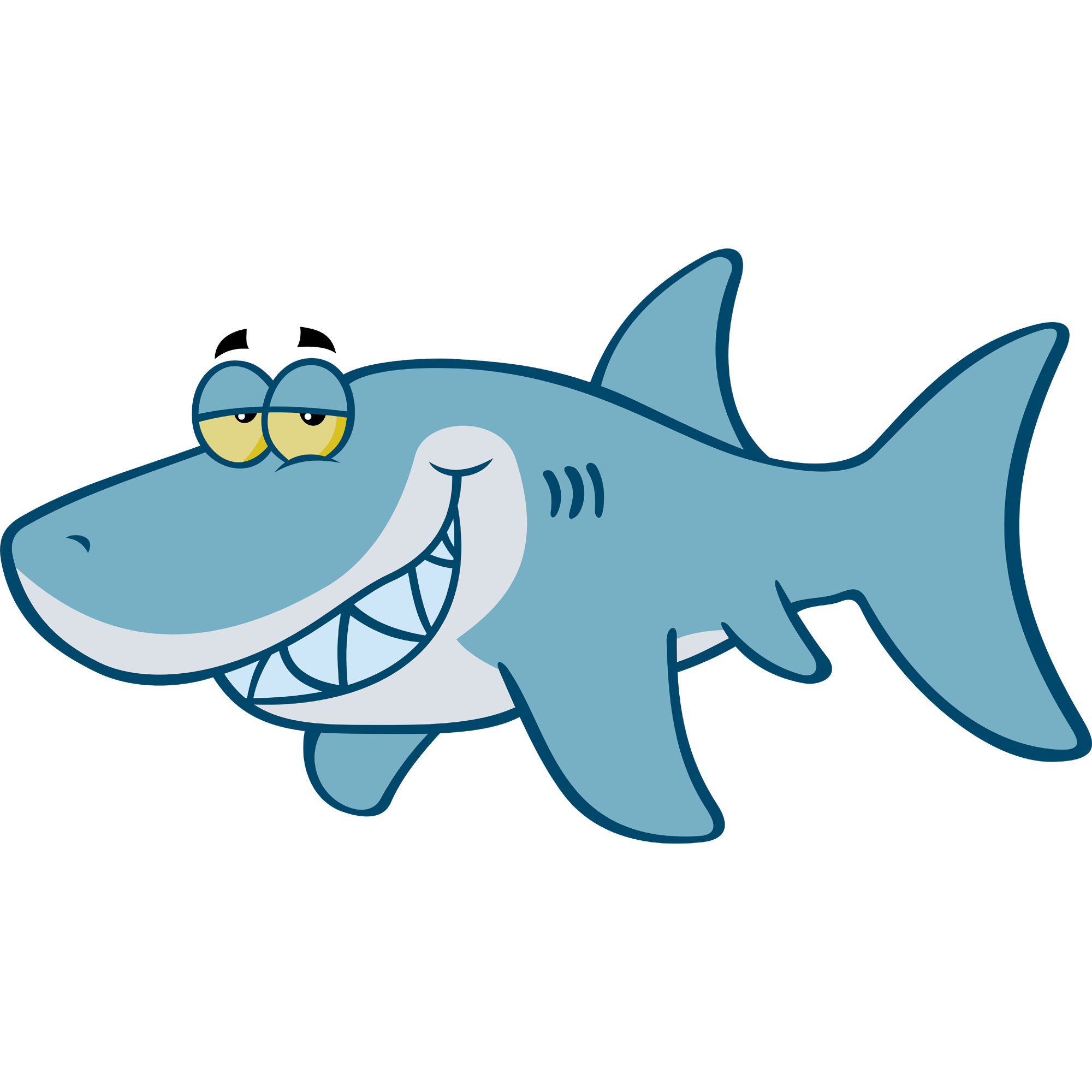 Shark Cartoon  Transparent Photo