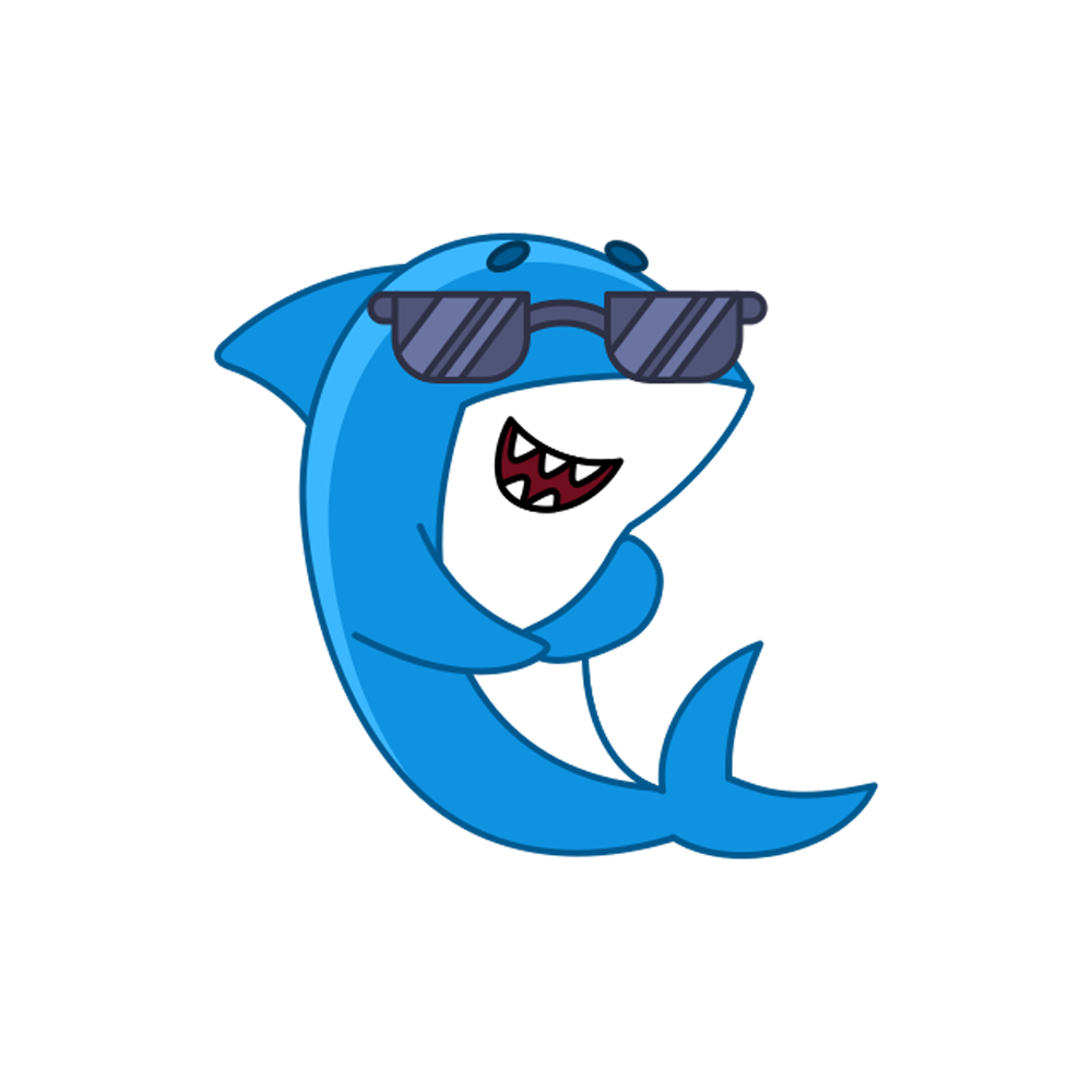 Shark Sticker Transparent Image