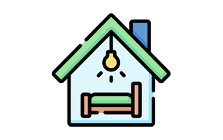 Shelter Free Sticker PNG