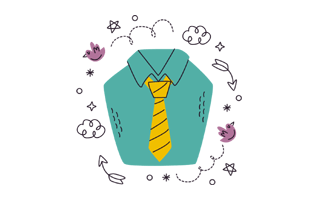 Shirt Free Sticker PNG