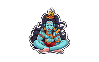 Shiva Free Sticker PNG