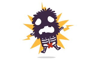 Shock Sticker PNG
