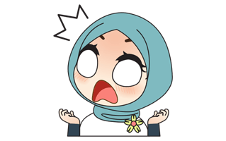 Shocked Free Sticker PNG
