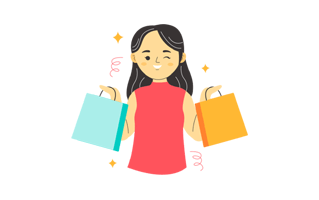 Shopping Free Sticker PNG