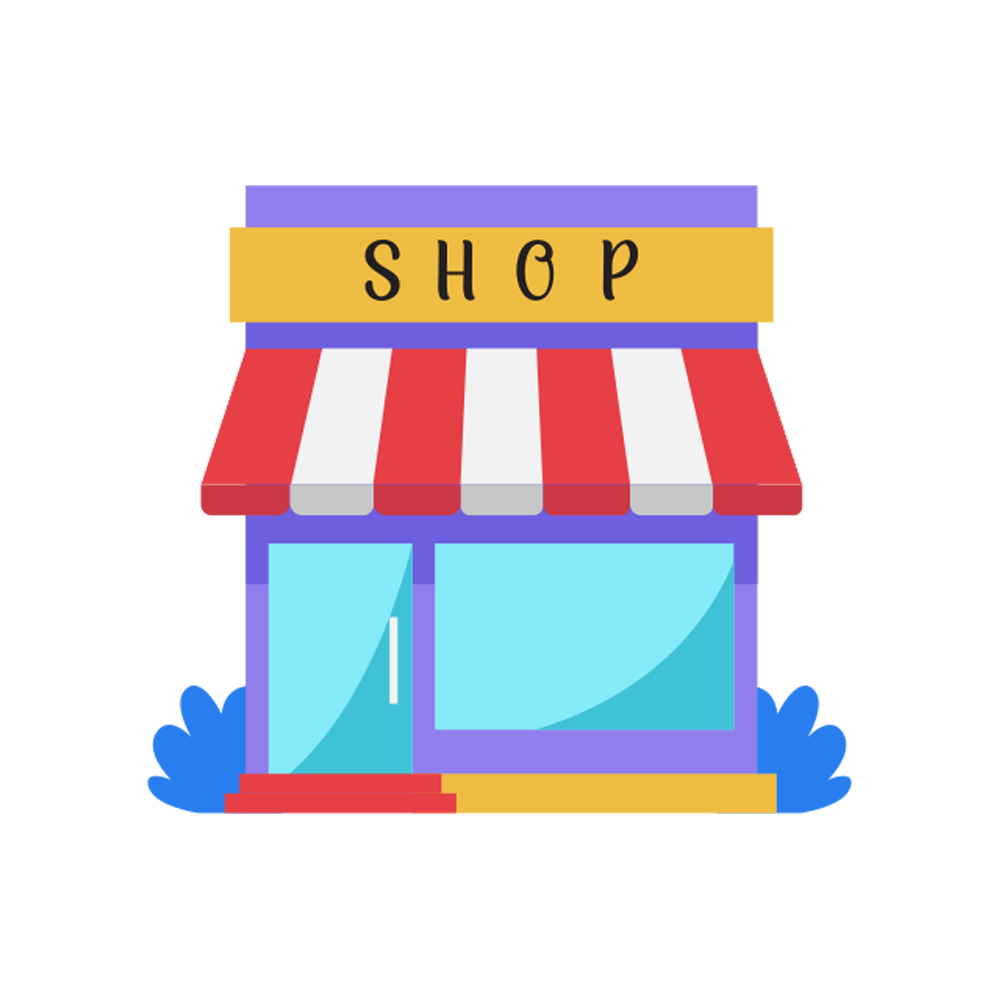 Shopping Store Free Sticker Transparent Image