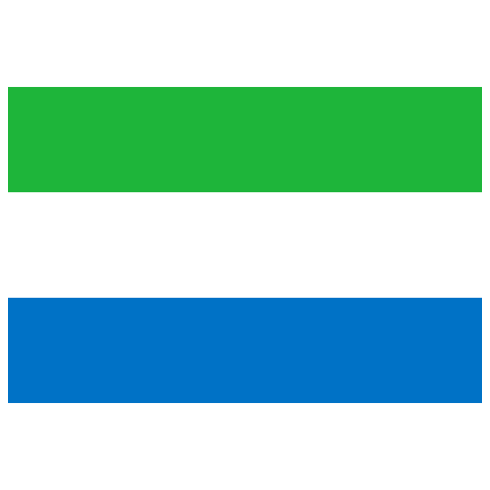 Sierra Leone Flag Transparent Picture