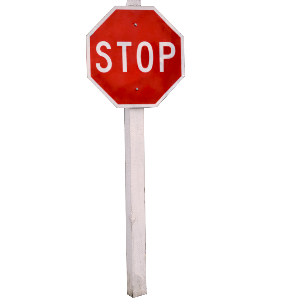 Sign Stop Transparent Clipart