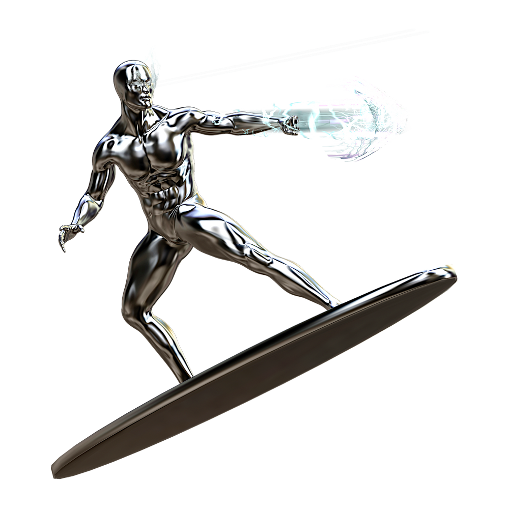 Silver Surfer Transparent Gallery