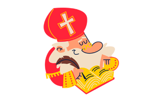 Sinterklaas Free Sticker PNG