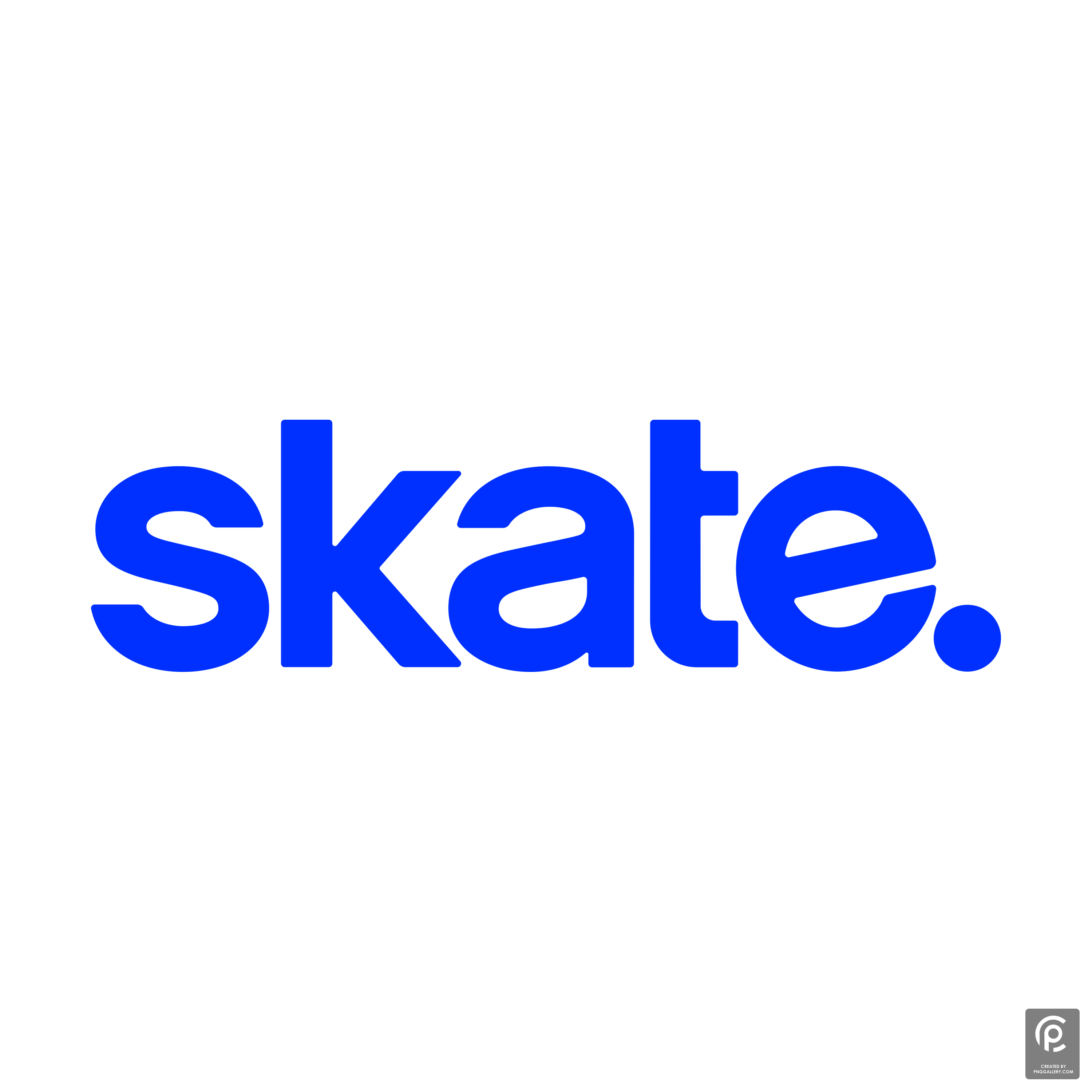 Skate Logo Transparent Clipart