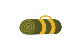 Sleeping Bag Free Sticker PNG