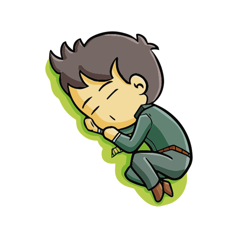 Sleepy Free Sticker Transparent Photo