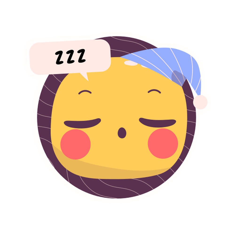 Sleepy Free Sticker Transparent Clipart