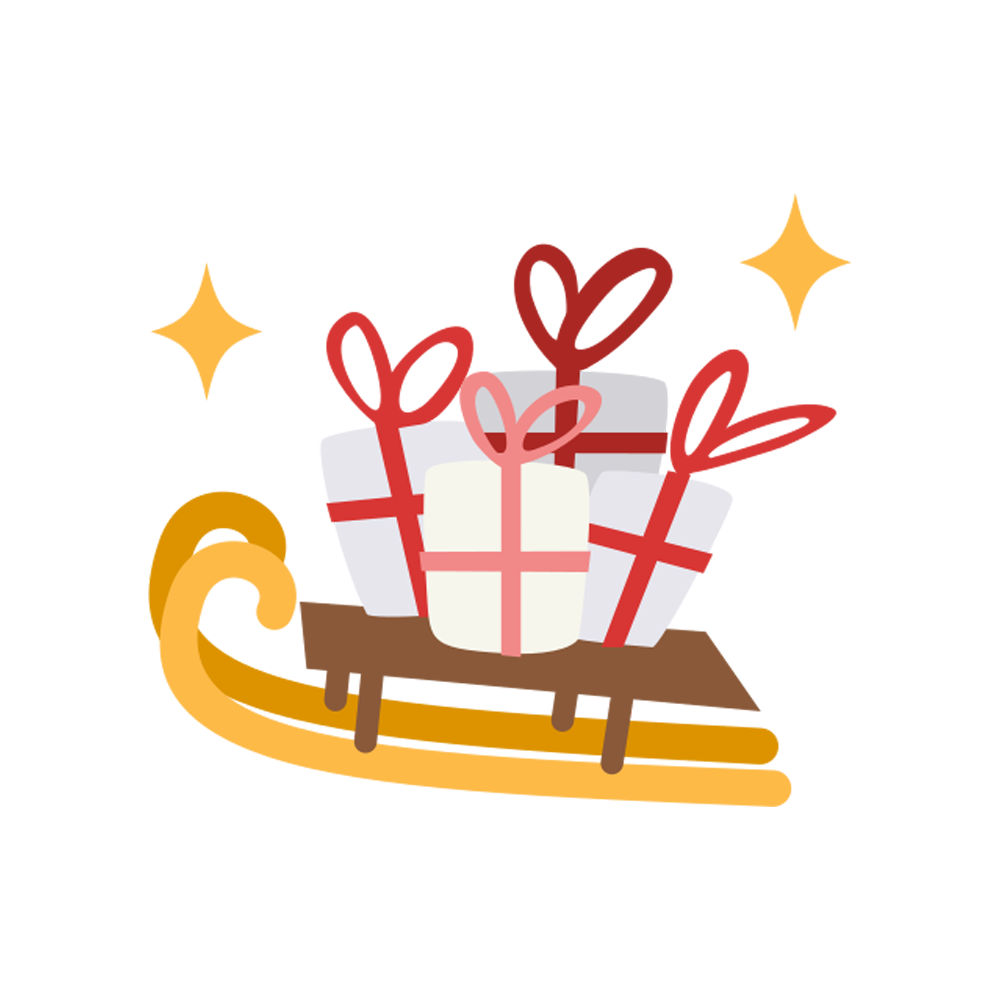Sleigh Free Sticker Transparent Photo